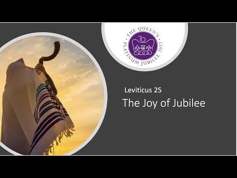 The Joy of Jubilee - Leviticus 25 & Luke 4:16-22