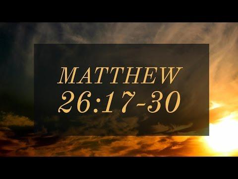 Matthew 26:17-30