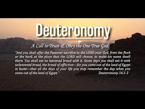 Deuteronomy 16:1-18 &quot;Remember the Blessing of  the Lord&quot;