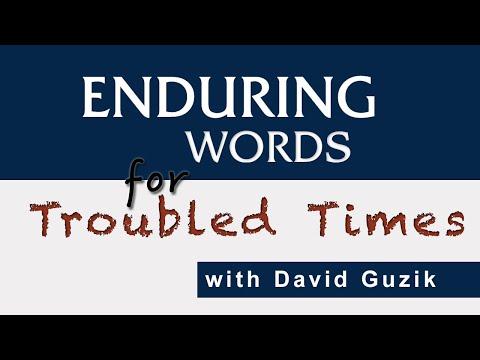 Enduring Words for Troubled Times - SHOWERS OF BLESSING - Isaiah 44:1-4