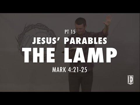 THE LAMP - JESUS' PARABLES: Mark 4:21-25