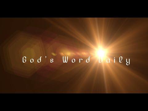 God's Word Daily - 19 Nov 2021 | Psalm 10:14