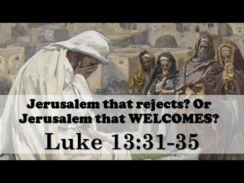Today's Catholic Mass Readings - Thursday, October 27, 2022 Luke 13:31-35 The Lament over Jerusalem