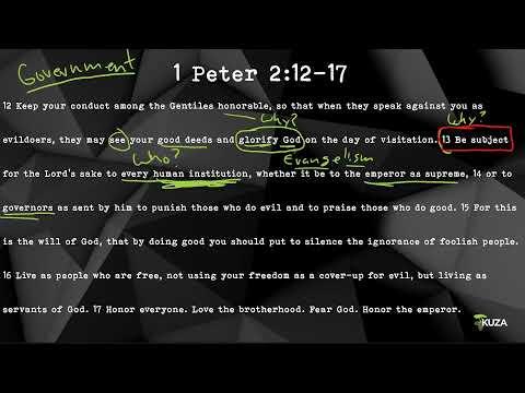 Soma- 1 Peter 2:12-17 (Part 1)