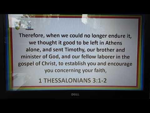 1 THESSALONIANS 3:1-2