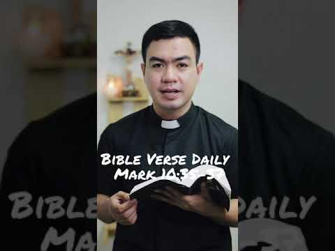 BIBLE VERSE DAILY | MARK 10:35-37 #bible #bibleversedaily #catholic #devotion