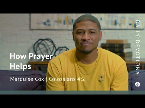 How Prayer Helps | Colossians 4:2 | Our Daily Bread Video Devotional