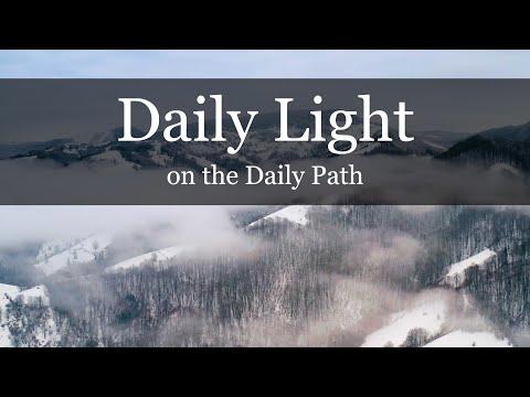 DAILY LIGHT - We Glory In Tribulations (Romans 5:3)