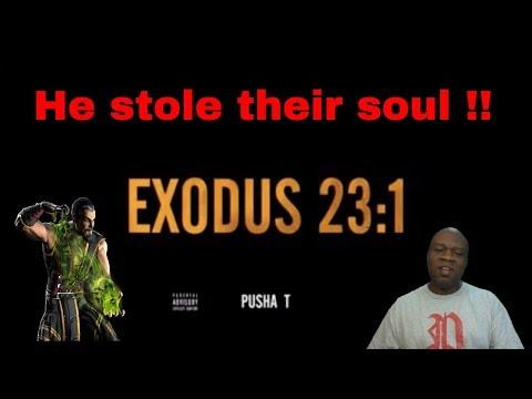 Pusha T - Exodus 23:1 (Reaction)
