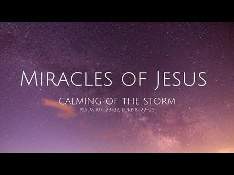 Psalm 107: 23-32, Luke 8: 22-25, The Calming of the Storm, Sunday 7th August 2022
