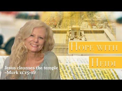 Jesus is cleansing His temple! | Bible Devotional Mark 11:15-19