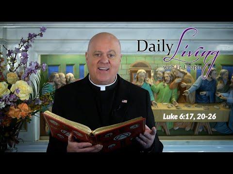 Daily Living 13 February 2022 (Luke 6: 17, 20-26) "What Do You Worship?"