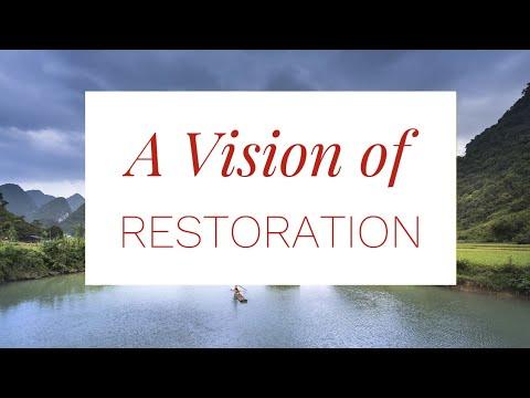 A Vision of Restoration, Sunday School Lesson, May 3, 2020, Zephaniah 3:14-20 + Study Notes