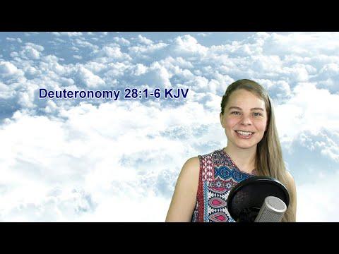 Deuteronomy 28:1-6 KJV - Blessings - Scripture Songs