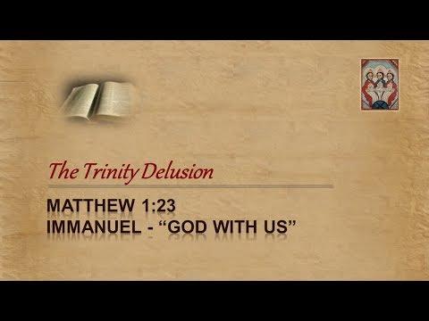Matthew 1:23 Immanuel "God (the Father) with us" - not against us