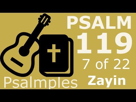 Scripture Song: Psalm 119:49-56 NKJV -Zayin - Remember the word to Your servant
