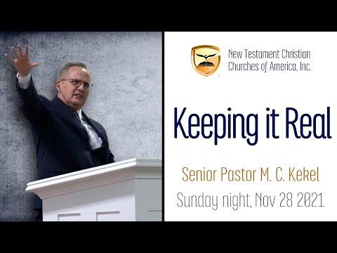 Keeping It Real — Habakkuk 2:1-4(2) — Senior Pastor Michael C. Kekel