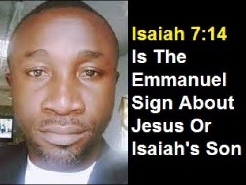 Avraham Ben Moshe Claims Jesus Is NOT "EMMANUEL" In Isaiah 7:14