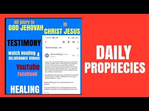 DAILY PROPHECIES/POWER TO OVERCOME TEMPTATION/HEBREWS 12:8