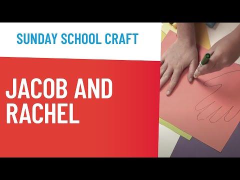 Sunday School Craft -Jacob and Rachel - Genesis 29:15-28