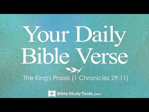 The King's Praise (1 Chronicles 29:11)