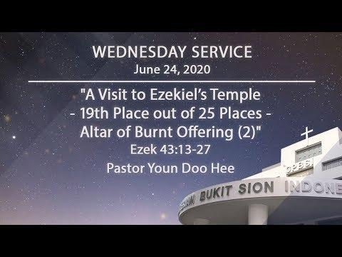 A Visit to Ezekiel’s Temple - Altar of Burnt Offering (2) | Ezek 43:13-27