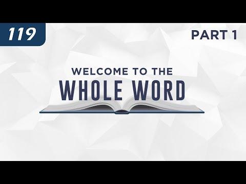 Welcome to the Whole Word  |  Part 1