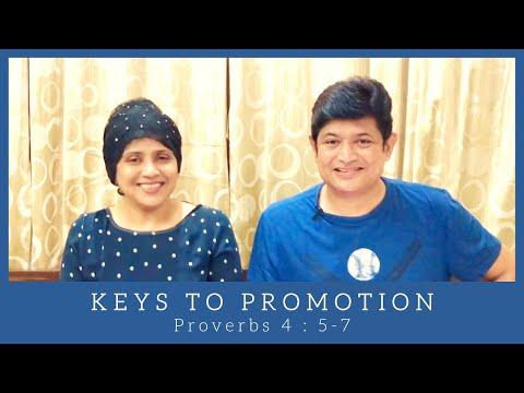 Keys to promotion - Proverbs 4:5-7