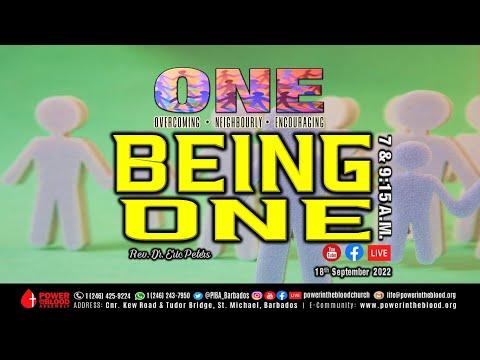 Being One | Rev Dr Eric Peters | Ephesians 4:1-16