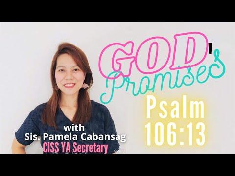 God Never Forgets His Promises| Psalm 106:13| CISS Youthube