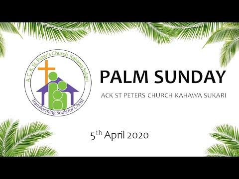 Jesus Triumphal Entry into Jerusalem - Palm Sunday Service - Mark 11:1-11 - Live at 9am