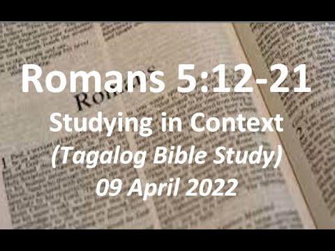 Romans 5:12-21 Tagalog Bible Study