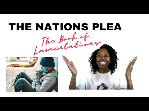 The Nations Plea | The Book of Lamentations – Lamentations 5:1-22 – April 25, 2021