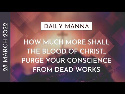 How Much More Shall The Blood Of Christ... Purge Your Conscience | Hebrews 9:13-14 | Daily Manna