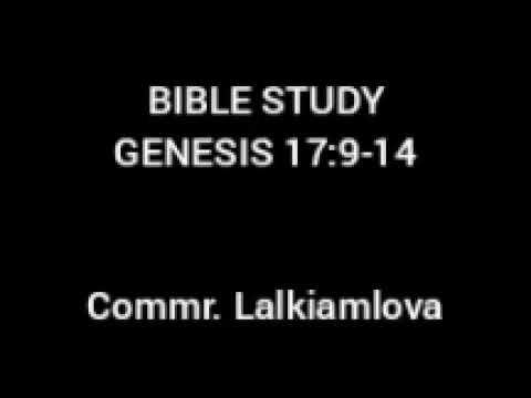 BIBLE STUDY: GENESIS 17:9-14