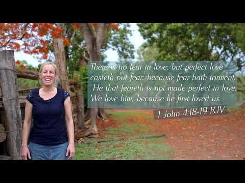 How to Sing 1 John 4:18-19 KJV - There is no fear in love - Musical Memory Verse