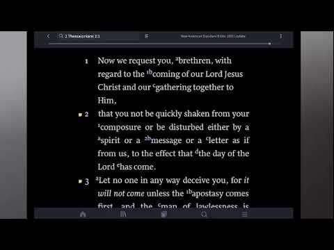 2 Thessalonians 2:1-2 [Hebrews 10:25 is not about Sunday Service]