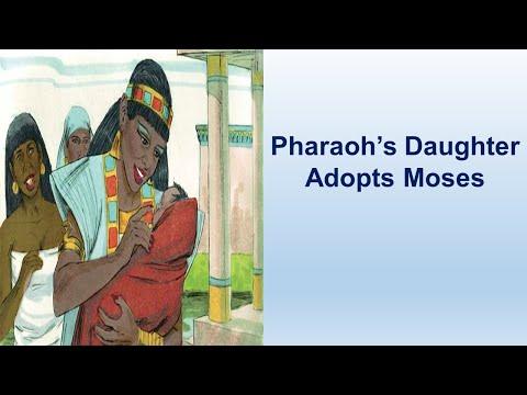 Pharaoh's Daughter Adopts Moses - Exodus 2:1-25