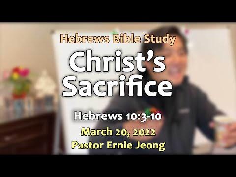 Hebrews 10:3-10 ~ Christ's Sacrifice