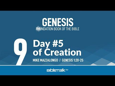 Day #5 of Creation (Genesis 1:20-25) | Mike Mazzalongo | BibleTalk.tv