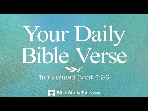Transformed (Mark 9:2-3)