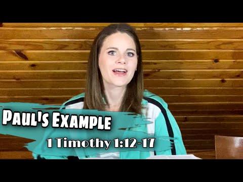 Bible Study 1 Timothy 1:12-17 ~Women’s Bible Study | adustydiamond