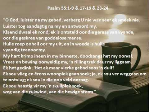 NG Despatch Eendrag: ds. André Lötter - Psalm 55:23 - "Lê jou las op die Here."