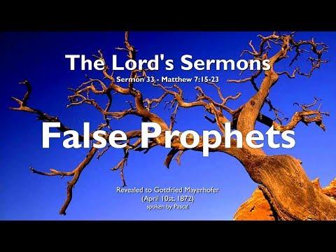 False Prophets, Teachers &amp; Interpreters of My Word ❤️ Jesus Christ elucidates Matthew 7:15-23