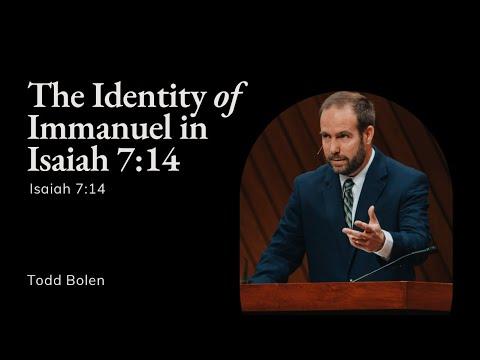 Todd Bolen | TMS Chapel | The Identity of Immanuel in Isaiah 7:14