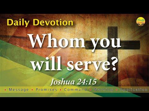 Whom You will serve? - Joshua 24:15 with MPCWA
