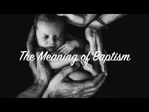 The Meaning of Baptism (Luke 3:15-17, 21-22)