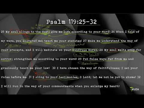Soma- Psalms 119:25-32