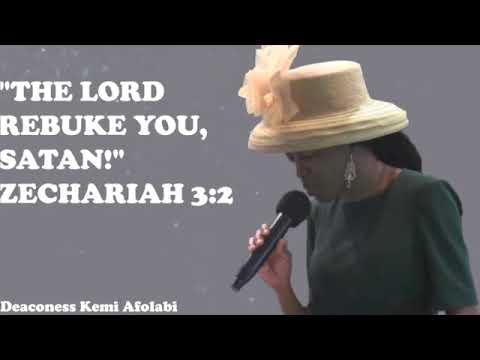 "THE LORD REBUKE YOU, SATAN!" ZECHARIAH 3:2 | DEACONESS KEMI AFOLABI | 3RD SEPTEMBER 2021