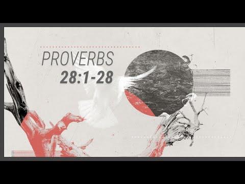 Proverbs part-63  Wednesday 12-8-2021 Proverbs 28:1-28 Pastor Albert Garcia